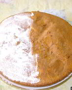 Шарлотка с какао