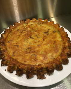 Шарлотка с капустой