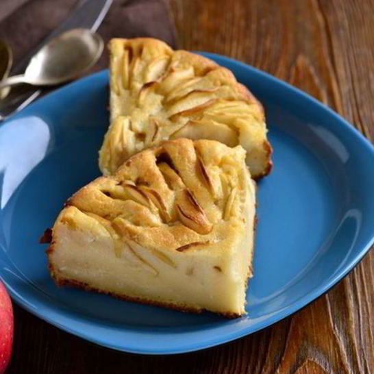 Рецепт шарлотки с манкой