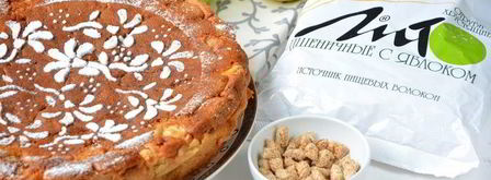 шарлотка с отрубями. Шаг 11