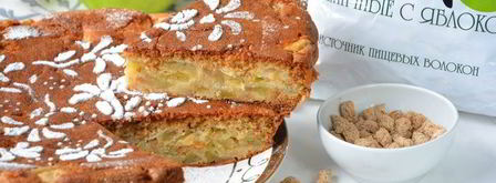 шарлотка с отрубями. Шаг 12