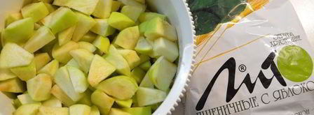 шарлотка с отрубями. Шаг 5