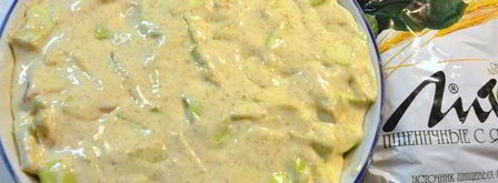 шарлотка с отрубями. Шаг 10