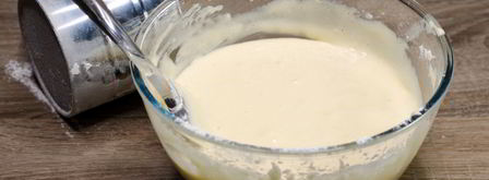 шарлотка с розами из яблок. Шаг 11