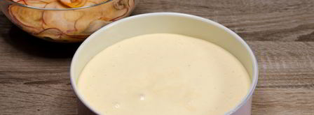 шарлотка с розами из яблок. Шаг 13