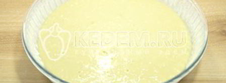 шарлотка с творогом и яблоками. Шаг 10