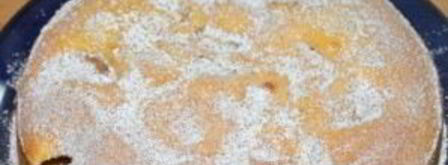 шарлотка с яблоками без муки. Шаг 5