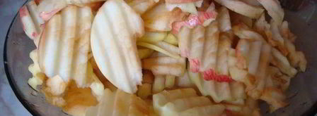 шарлотка с яблоками и изюмом. Шаг 2