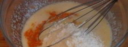 шарлотка с яблоками с коньяком. Шаг 5