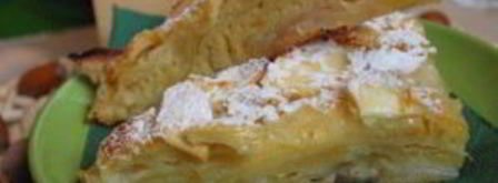 шарлотка с яблоками с коньяком. Шаг 9