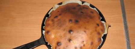 шарлотка яблочная. Шаг 27