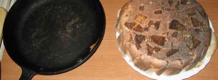 шарлотка яблочная. Шаг 29