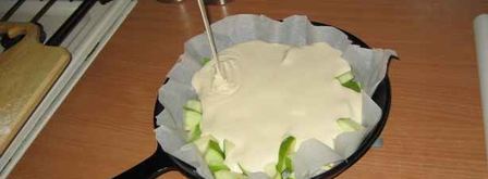 шарлотка яблочная. Шаг 24