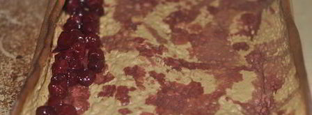 шоколадно-вишневый рулет. Шаг 5