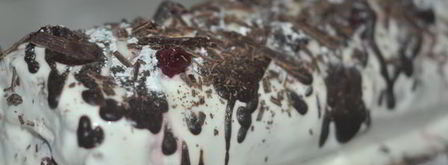 шоколадно-вишневый рулет. Шаг 10