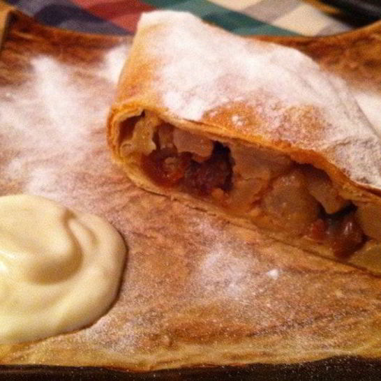 Рецепт грушевого штруделя