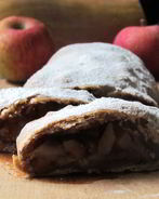 Органический яблочный штрудель