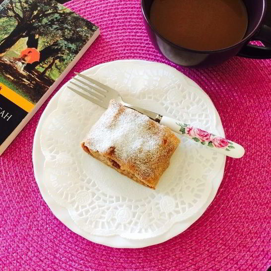 Рецепт полезного яблочного штруделя