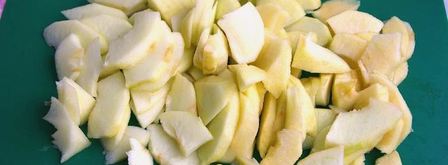 рождественский яблочный штрудель с орехами и сухофруктами. Шаг 3