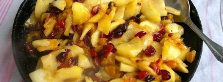 рождественский яблочный штрудель с орехами и сухофруктами. Шаг 6