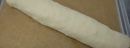 штрудель грушевый с творогом из слоёного теста. Шаг 12