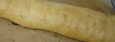 штрудель грушевый с творогом из слоёного теста. Шаг 14