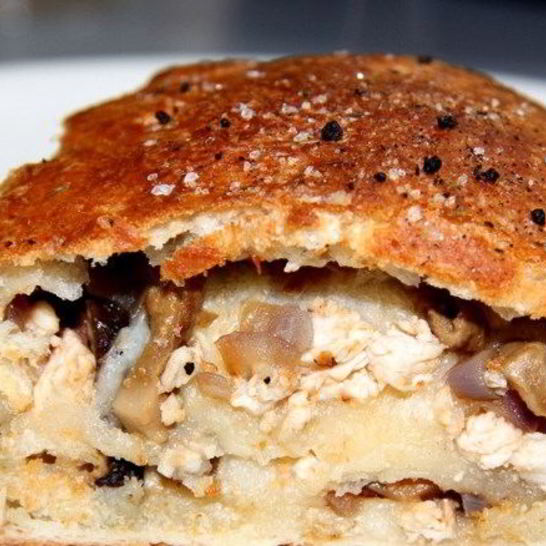 Рецепт штруделя с курицей и грибами