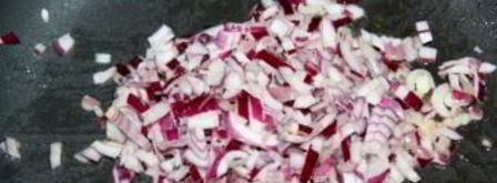 штрудель с курицей и грибами. Шаг 2