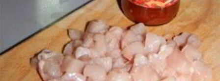 штрудель с курицей и грибами. Шаг 4