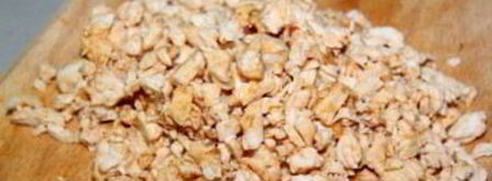 штрудель с курицей и грибами. Шаг 6