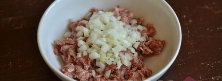 штрудель с мясом. Шаг 2