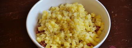 штрудель с мясом. Шаг 4