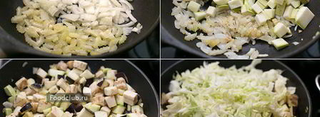 штрудель с овощной начинкой. Шаг 2