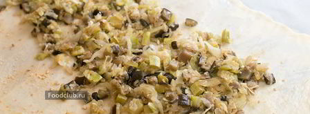 штрудель с овощной начинкой. Шаг 7