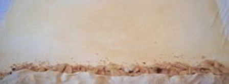 штрудель с яблоками из лаваша. Шаг 3