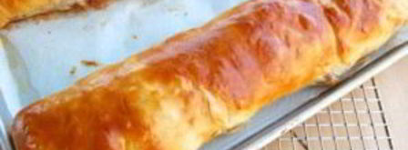 штрудель с яблоками из лаваша. Шаг 4