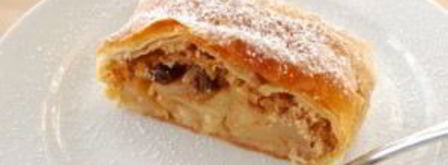 штрудель с яблоками из лаваша. Шаг 5