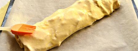 штрудель с японской айвой. Шаг 4