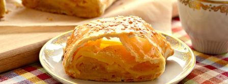 штрудель с японской айвой. Шаг 6