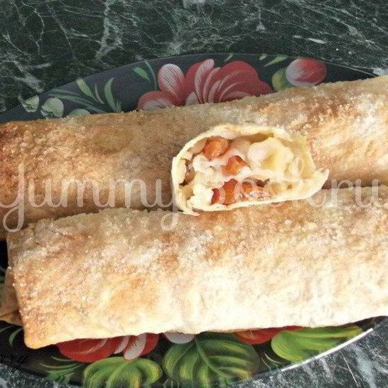 Рецепт яблочного штруделя из лаваша