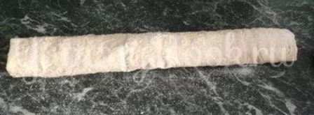 яблочный штрудель из лаваша. Шаг 3