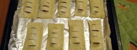 слойки из слоеного бездрожжевого теста. Шаг 7