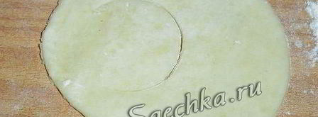 слойки мышка на сыре. Шаг 2