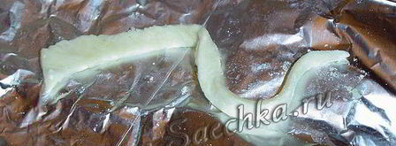 слойки мышка на сыре. Шаг 4