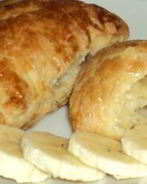 Слойки с бананом