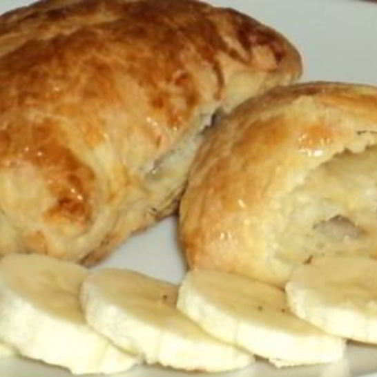 Рецепт слоек с бананома