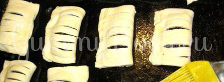 слойки с черникой. Шаг 4