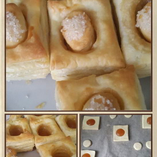 Рецепт слоек с джемом