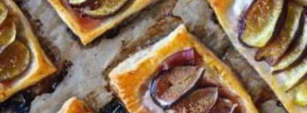 слойки с инжиром и ветчиной. Шаг 5