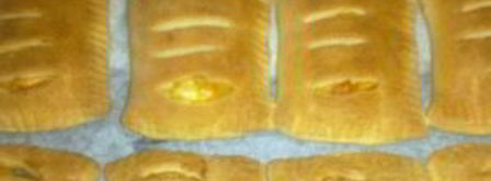 слойки с колбасой. Шаг 5